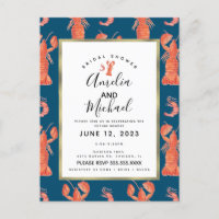 Baignoire de mariage de homard crevette écrevisse