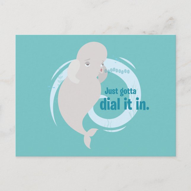 Carte Postale Bailey | Il suffit de le composer (Devant)