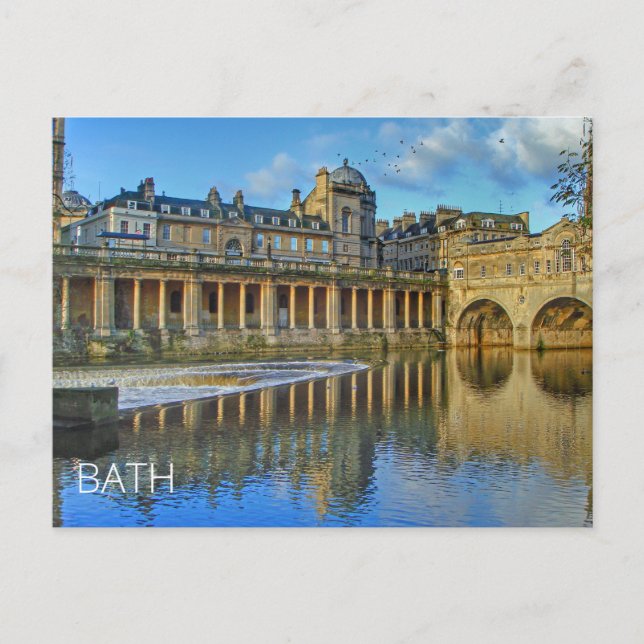 Carte Postale Bain (Devant)