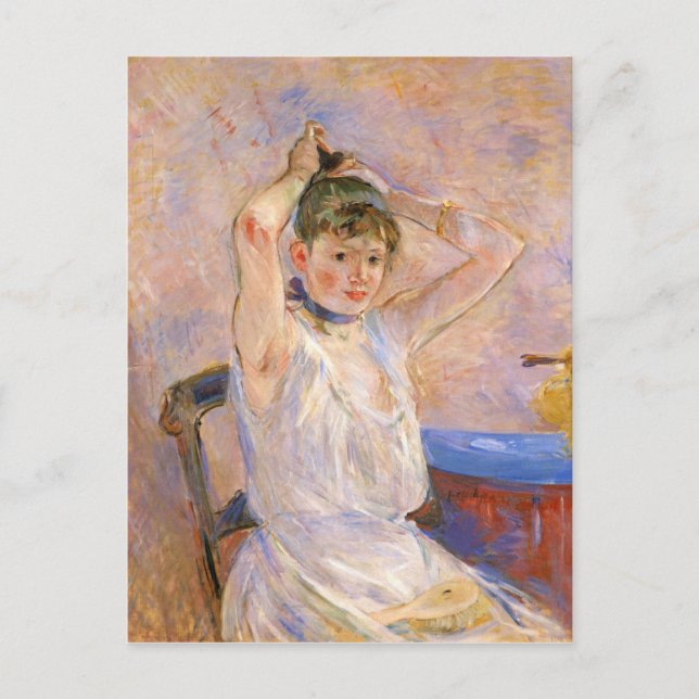 Carte Postale Bain de Berthe Morisot (Devant)