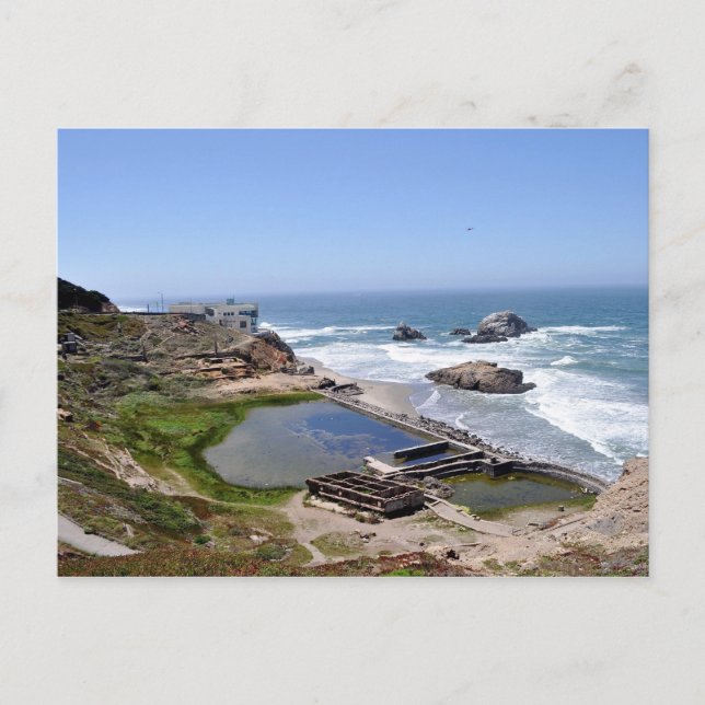 Carte Postale Bains de métro, San Francisco, CA (Devant)