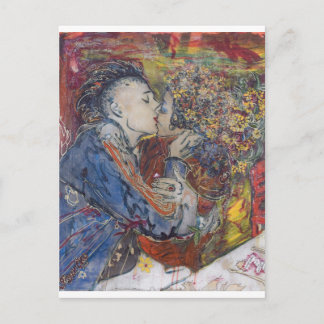 Carte Postale "Baiser"