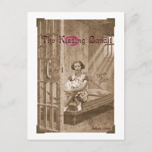 Carte Postale Baiser Bandit
