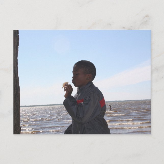 Carte Postale Baiser de poisson (Devant)