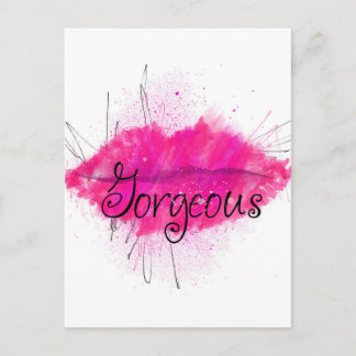 Carte Postale Baiser magnifique