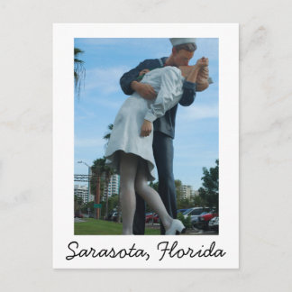 Carte Postale Baiser Sailor, Sarasota, FL