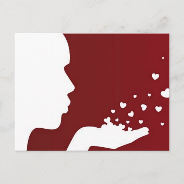 Carte Postale Baisers (Devant)