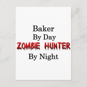 Carte Postale Baker/Zombie Hunter