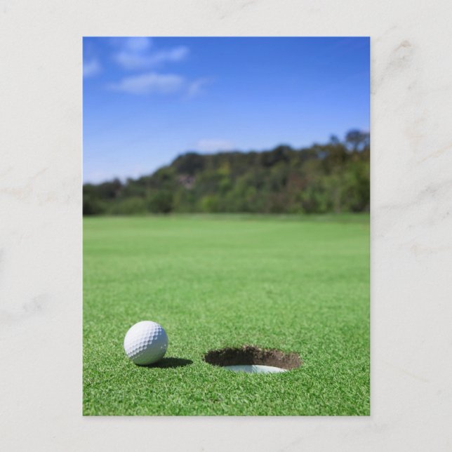 Carte Postale Bal de golf (Devant)
