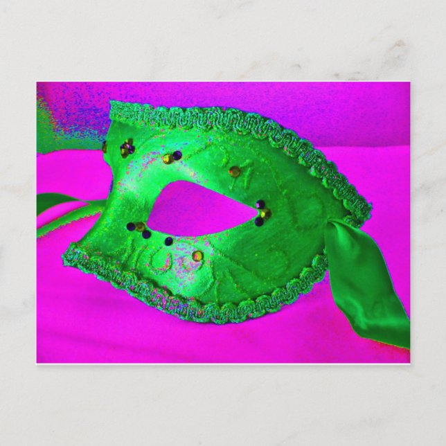 Carte Postale Bal de Masque (Devant)