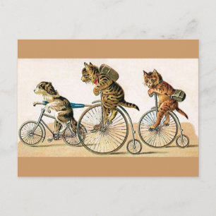 Carte Postale Balade à vélo