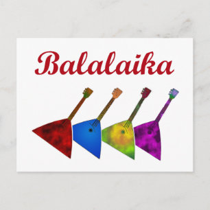 Carte Postale Balalaika