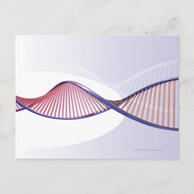 Carte Postale Balayage ADN 3D (Devant)