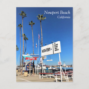 Carte Postale Balboa Island Ferry, Newport Beach, Californie