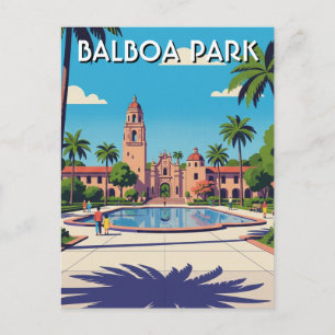 Carte Postale Balboa Park San Diego CA Voyage