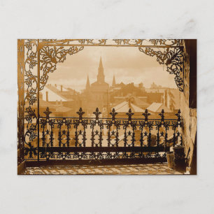 Carte Postale Balcon de la Vieille Maison Nouvelle-Orléans