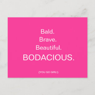 Carte postale BALD & BODACIOUS par April McCallum