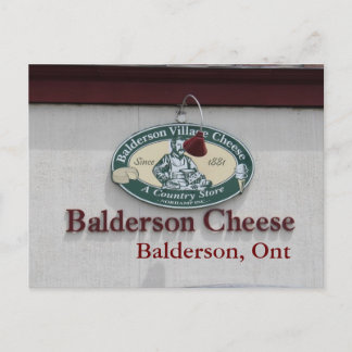 Carte postale Balderson Cheese