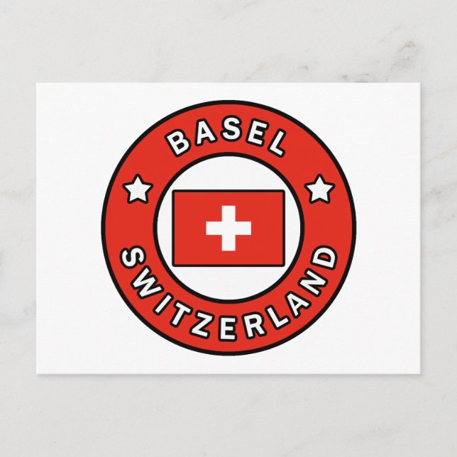Carte Postale Bâle Suisse (Devant)