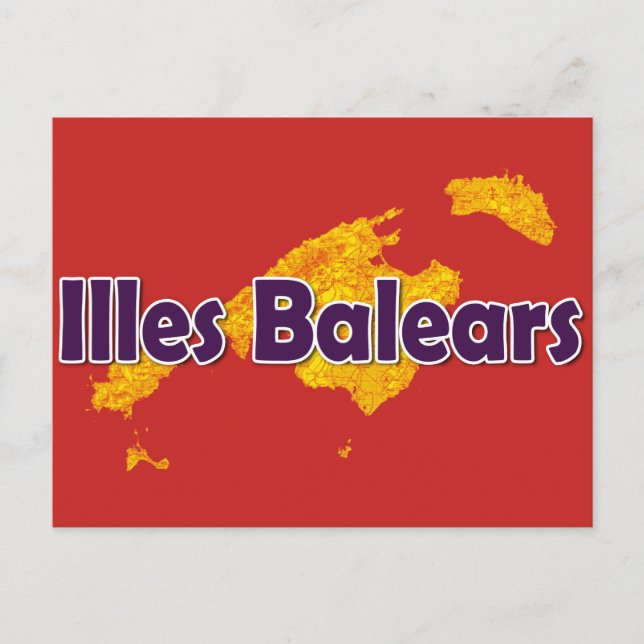 Carte Postale Baléares (Devant)