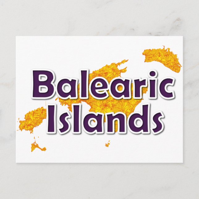 Carte Postale Baléares (Devant)