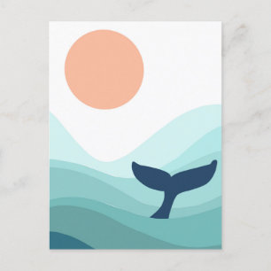 Carte Postale Baleine