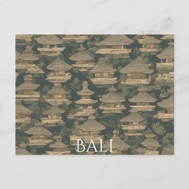 Carte Postale Bali (Devant)