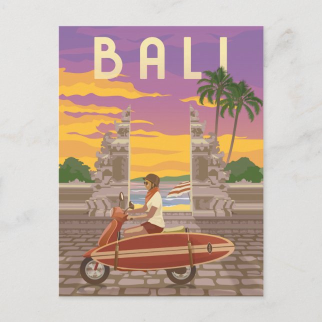 Carte postale Bali (Devant)