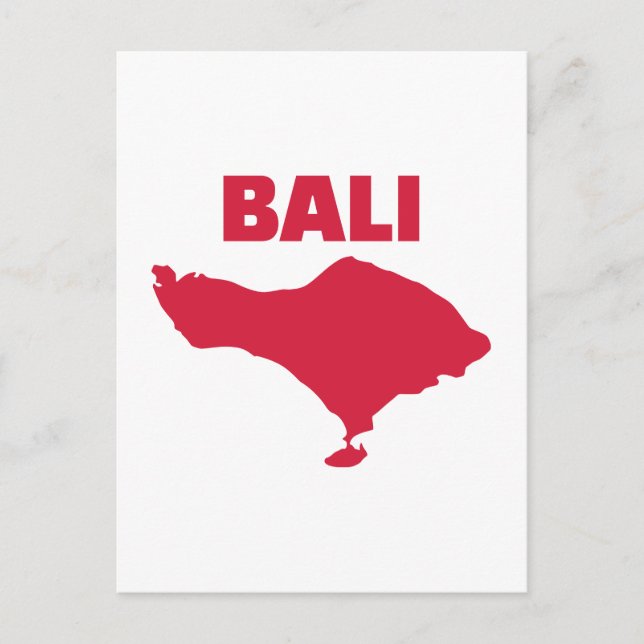 Carte Postale Bali (Devant)