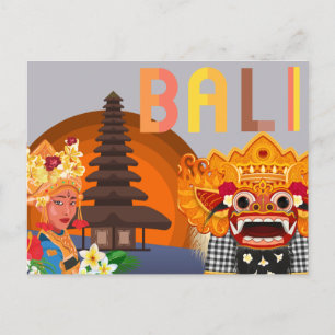 Carte postale Bali Holiday