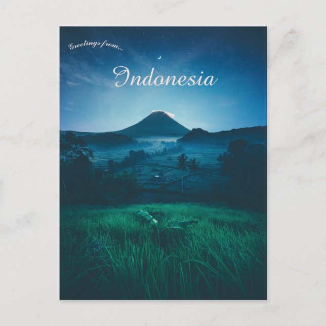 Carte Postale Bali Indonésie (Devant)