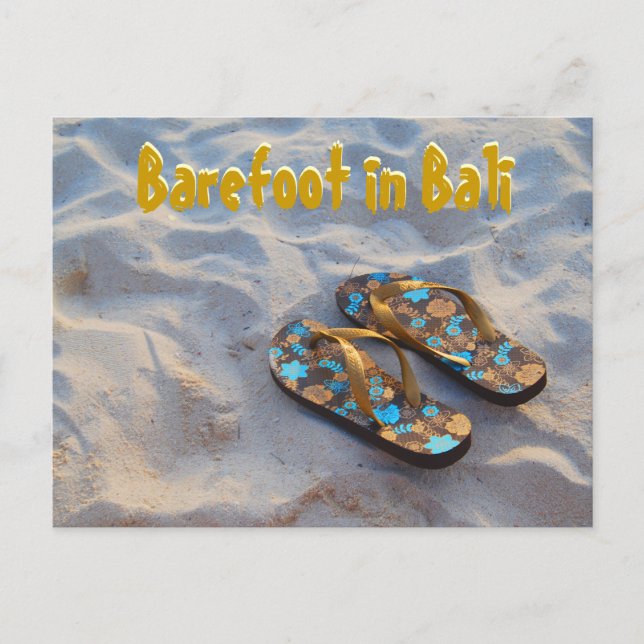 Carte Postale Bali - Je vous souhaite d'être ici (Devant)