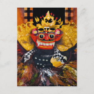 Carte postale Balinais Barong