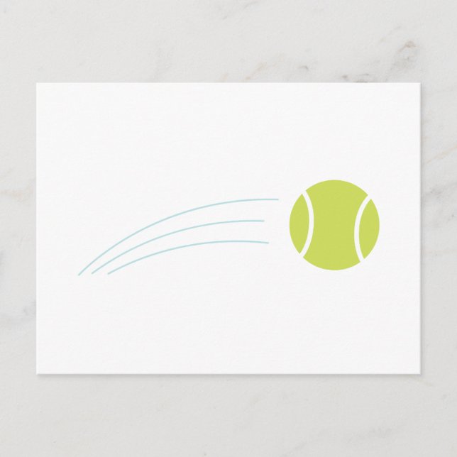 Carte Postale Ball de tennis (Devant)