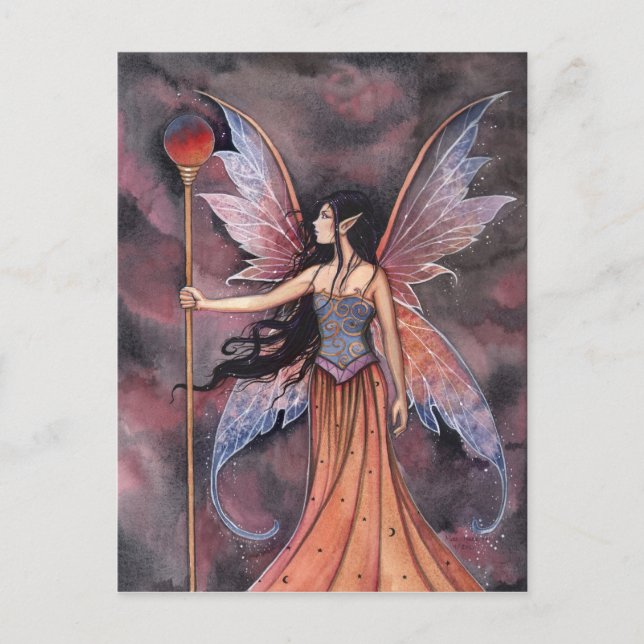 Carte postale Ball of Fire Fairy de Molly Harrison (Devant)