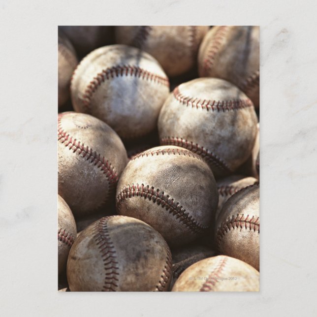 Carte Postale Balle de baseball (Devant)
