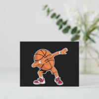 Balle de basket Dabbing Joueur de sport drôle 