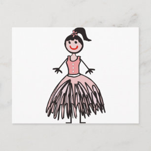 Carte Postale ballerina 1