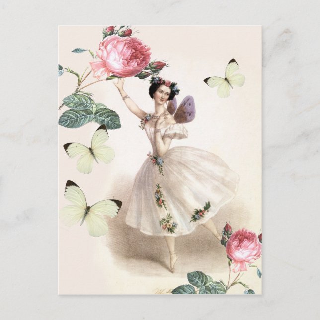 Carte Postale Ballerina Fairy (Devant)