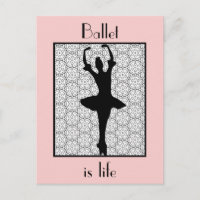Ballerina Silhouette Ballet Est La Vie