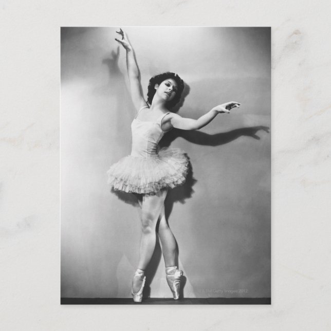 Carte Postale Ballerine 2 (Devant)
