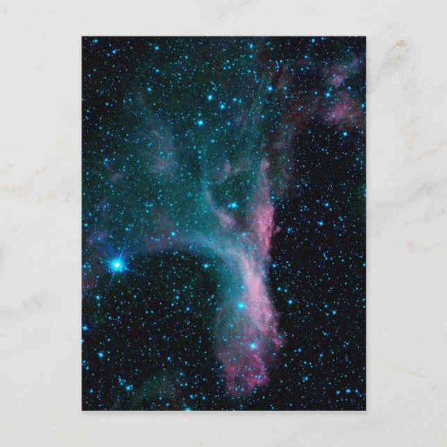 Carte Postale Ballerine cosmique dans l'espace NASA (Devant)