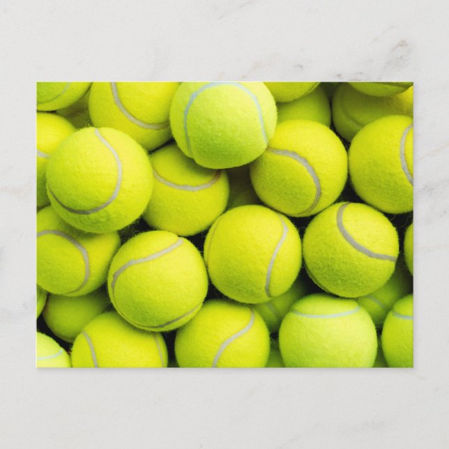 Carte Postale Balles de tennis (Devant)