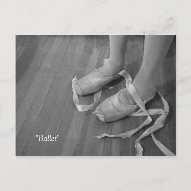 Carte postale Ballet (Devant)
