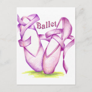 Carte Postale Ballet