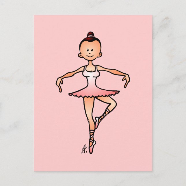 Carte Postale Ballet (Devant)