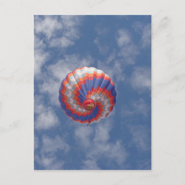 Carte Postale Ballon à air chaud (Devant)