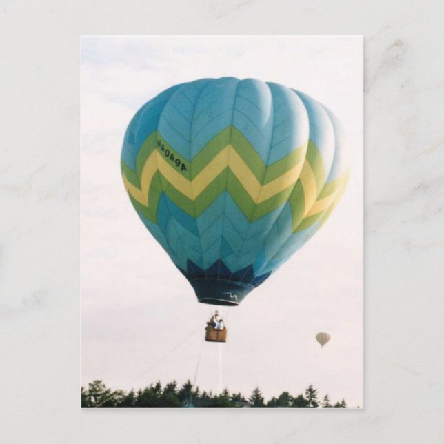 Carte Postale Ballon à air chaud (9) (Devant)