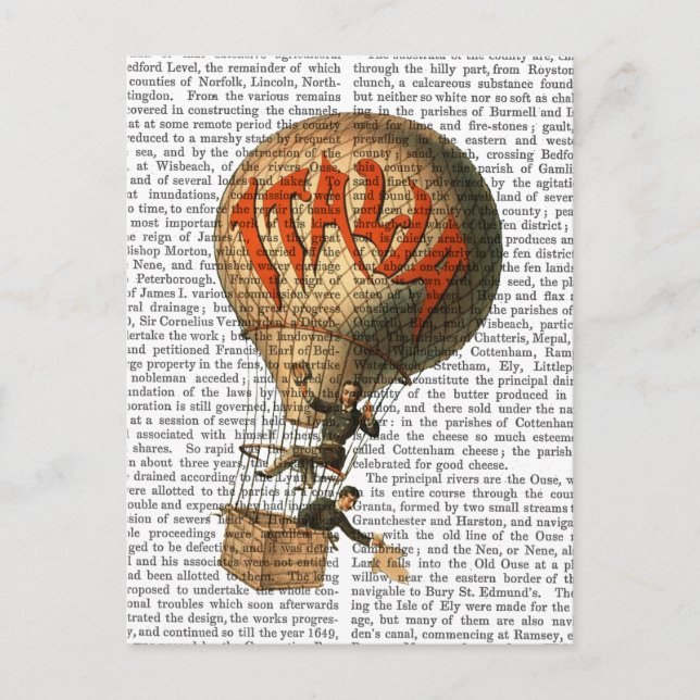 Carte Postale Ballon à air chaud Italia (Devant)