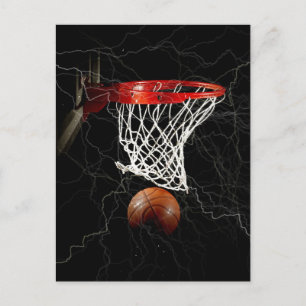 Carte Postale Ballon de basket